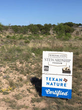 Texan by Nature Certification Partner Sign