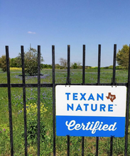 Texan by Nature Certification Partner Sign